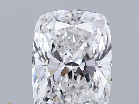 1.51 Carat Cushion Cut Lab-Created Diamond For Sale