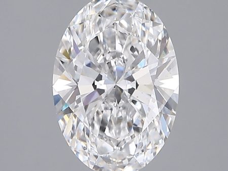 1.94 Carat Oval Cut Lab-Created Diamond Online Hot Sale