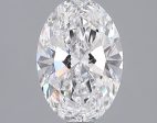 1.54 Carat Oval Cut Lab-Created Diamond Cheap