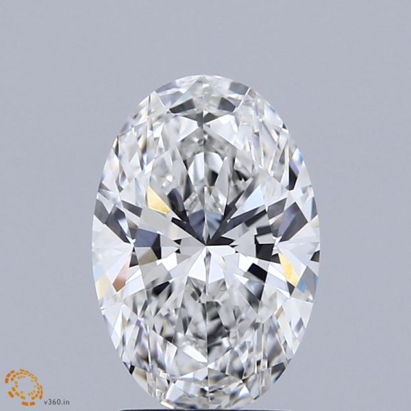 2.01 Carat Oval Cut Lab-Created Diamond For Discount