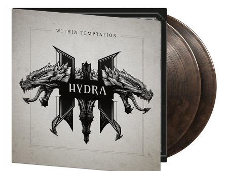 Within Temptation - Hydra Ltd. Clear Black - Marbled 2 Vinyl Online now