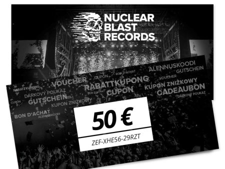 Nuclear Blast - 50 EUR - Voucher on Sale