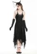 Dark In Love - Gothic Ghostly Mysterious Black - Dress For Cheap