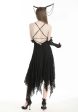 Dark In Love - Gothic Ghostly Mysterious Black - Dress For Cheap