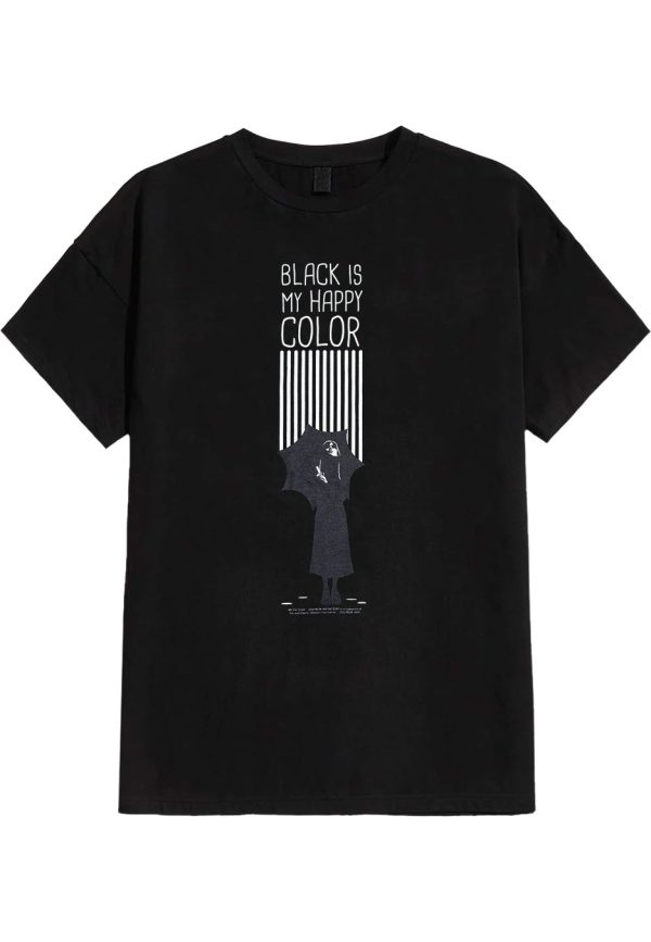 Wednesday Addams - Happy Color - T-Shirt For Discount