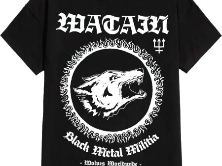 Watain - Black Metal Militia - T-Shirt Discount