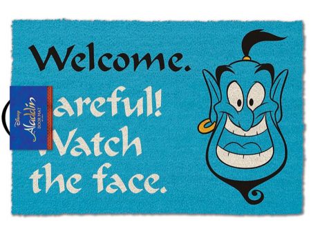 Aladdin - Watch The Face Blue - Doormat Sale