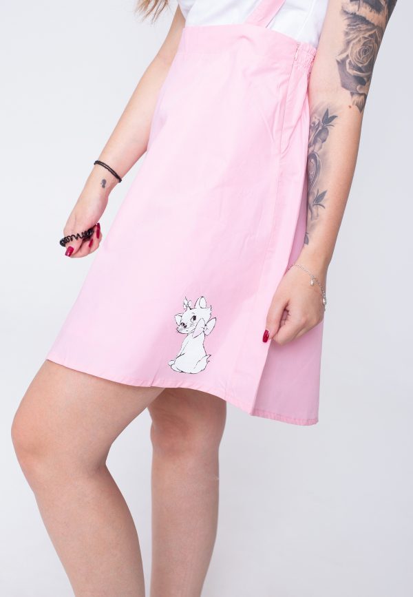 Aristocats - Marie Shirt & Skirt Set White Light Pink - Dress For Sale