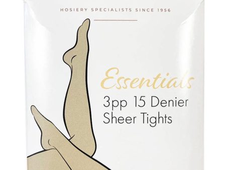 Pamela Mann - 15 Denier Sheer Pack Of 3 Essential Nude - Tights Online