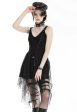 Dark In Love - Spider Web With Metal Pentagrams Black - Dress Sale