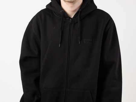 Vans - Core Basic Full Zip Black - Zipper Discount