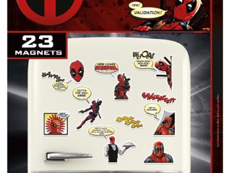 Deadpool - Comic Multicolored - Magnet Set Online