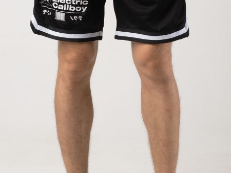 Electric Callboy - MC Thunder II Striped - Shorts Online now