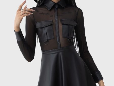 Killstar x Kihilist - Shadowsinger Black - Dress Fashion