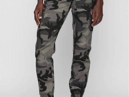 Urban Classics - Ladies High Waist Darkcamo Black - Pants Online Hot Sale