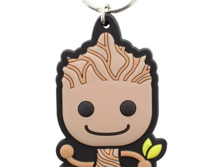 Guardians Of The Galaxy - Baby Groot Rubber - Keychain Fashion