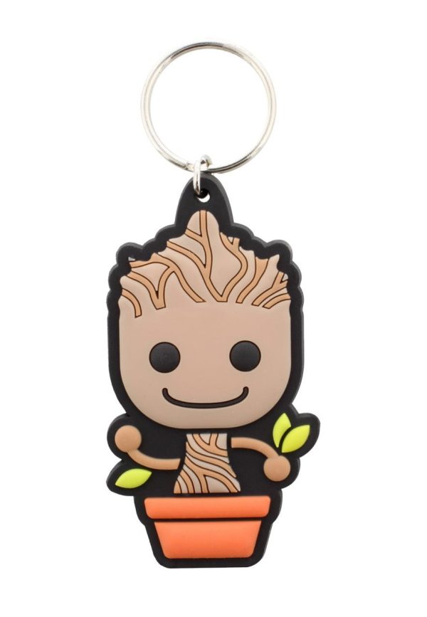 Guardians Of The Galaxy - Baby Groot Rubber - Keychain Fashion