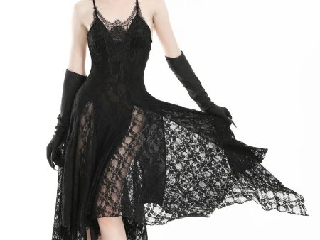 Dark In Love - Gothic Ghostly Mysterious Black - Dress For Cheap