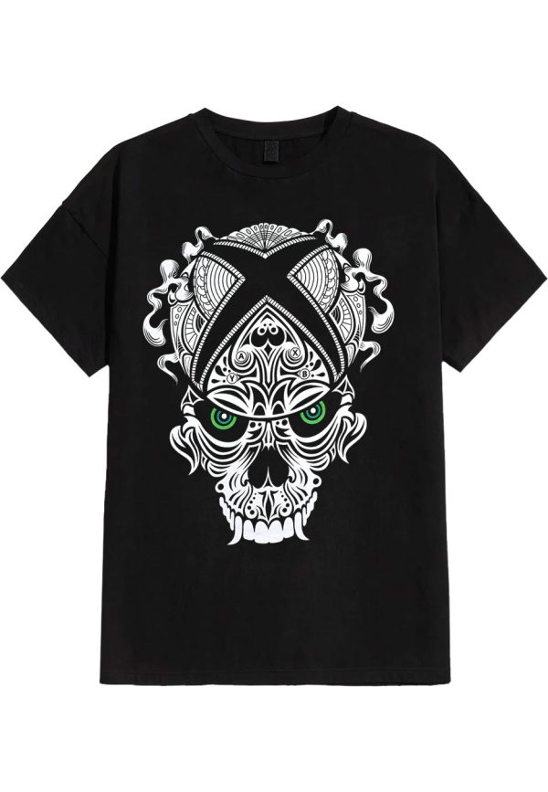 XBox - Skull - T-Shirt For Discount