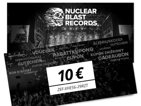 Nuclear Blast - 10 EUR - Voucher Sale