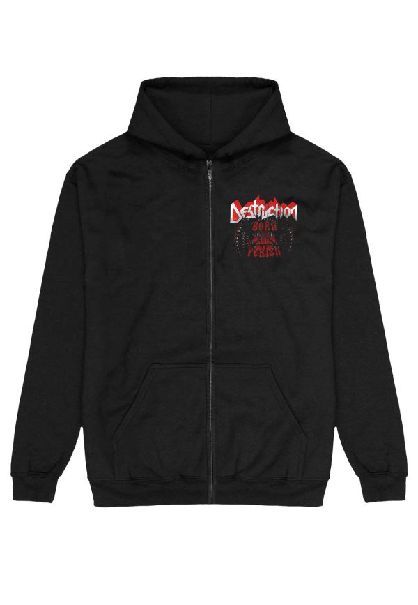 Destruction - Born To Perish - Zipper Hot on Sale