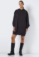 Noisy May - Lega Destroyed Hoodie Obsidian - Dress Online Hot Sale