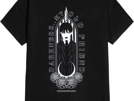 Wednesday Addams - Friend Of Darkness - T-Shirt on Sale