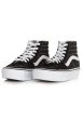 Vans - Sk8 Hi Platform 2.0 Black True White - Girl Shoes For Cheap