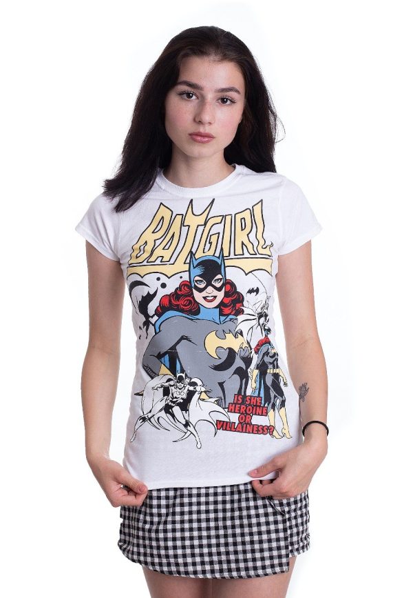 Batgirl - Hero Or Villain White - Girly Fashion