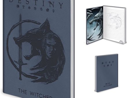 The Witcher - The Sigils And The Wolf - Notebook on Sale