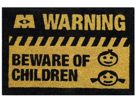 Monsters Inc. - Beware Of Children - Doormat Online Sale