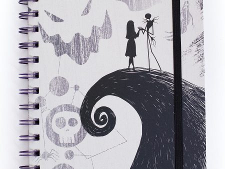 The Nightmare Before Christmas - Spiral Hill - Notebook Fashion