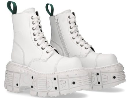 New Rock - M Tankmili 083C V6 White - Girl Shoes Online Hot Sale