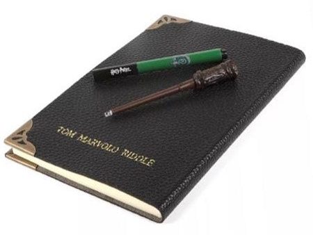 Harry Potter - Tom Riddle s Diary Notebook and Invisible Wand Pen - Notebook Fashion