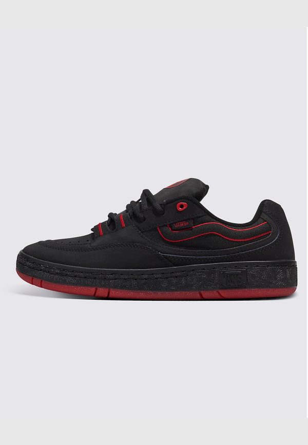 Vans - Speed LS Pop Black Red - Shoes Online