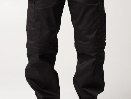 Mil-Tec - Zip Off Typ Bdu Black - Pants on Sale