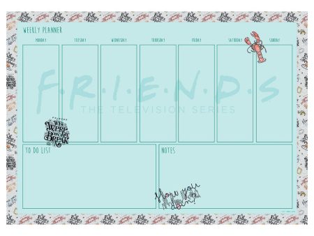 Friends - Marl - Desk Pad Online now