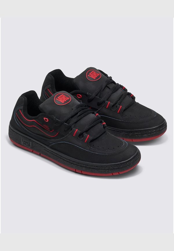 Vans - Speed LS Pop Black Red - Shoes Online