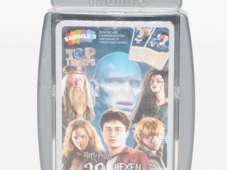 Harry Potter - Top Trumps Die größten Hexen und Zauberer (German Version) - Card Game Fashion