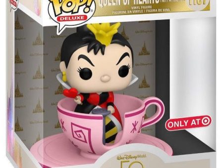 Alice In Wonderland - WDW50 Queen In Teacup POP! Vinyl Deluxe - Funko Pop Online