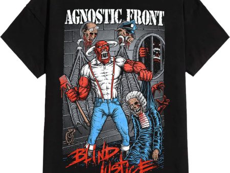 Agnostic Front - Blind Justice - T-Shirt Cheap