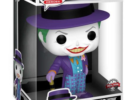 Batman - The Joker 1989 w Hat Jumbo POP! Vinyl - Funko Pop Supply