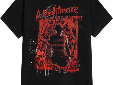 A Nightmare On Elm Street - Freddy Silhouette - T-Shirt Discount