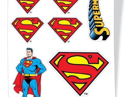 Superman - Set - Sticker For Sale