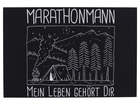 Marathonmann - Zelt - Screenprint Sale