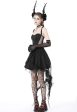 Dark in Love - Gothic Doll Cold Waist Swallowtail Halter - Dress Cheap