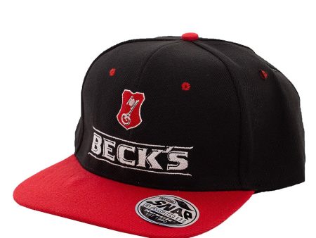 Beck s - Logo Black Red - Cap Online Sale