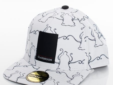 Assassination Classroom - Koro Sensei Line Art White - Cap Online Hot Sale