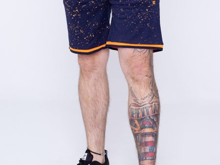 Space Jam - Tune Squad Basketball Navy - Shorts For Sale