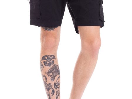 REELL - City Cargo Black - Shorts on Sale